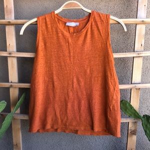 Everlane 100% Linen Sleeveless Top